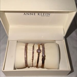 Anne Klein Rose Gold Bracelet Collection